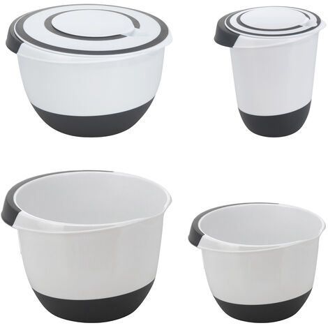 4'er Set Rührschüssel 2L , 3,5L, 5L, 1,5L-Y54600310-20-30-set