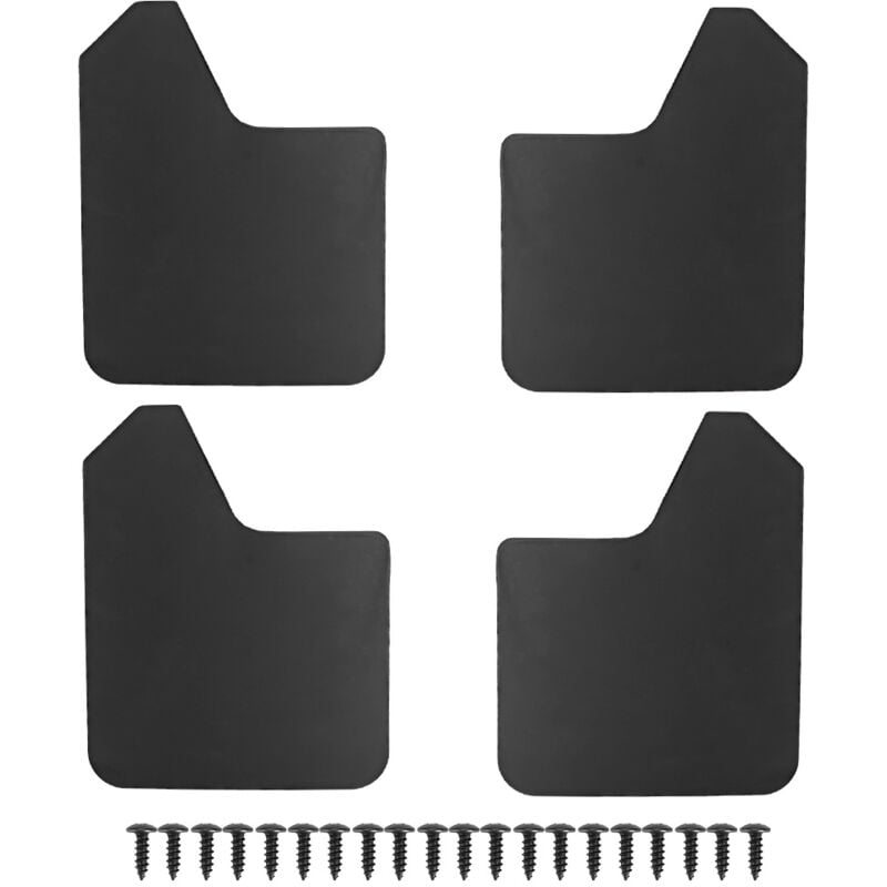 Image of Ineasicer - 4er Set Universal-Schmutzfänger für Subaru Forester MF12BASBLK