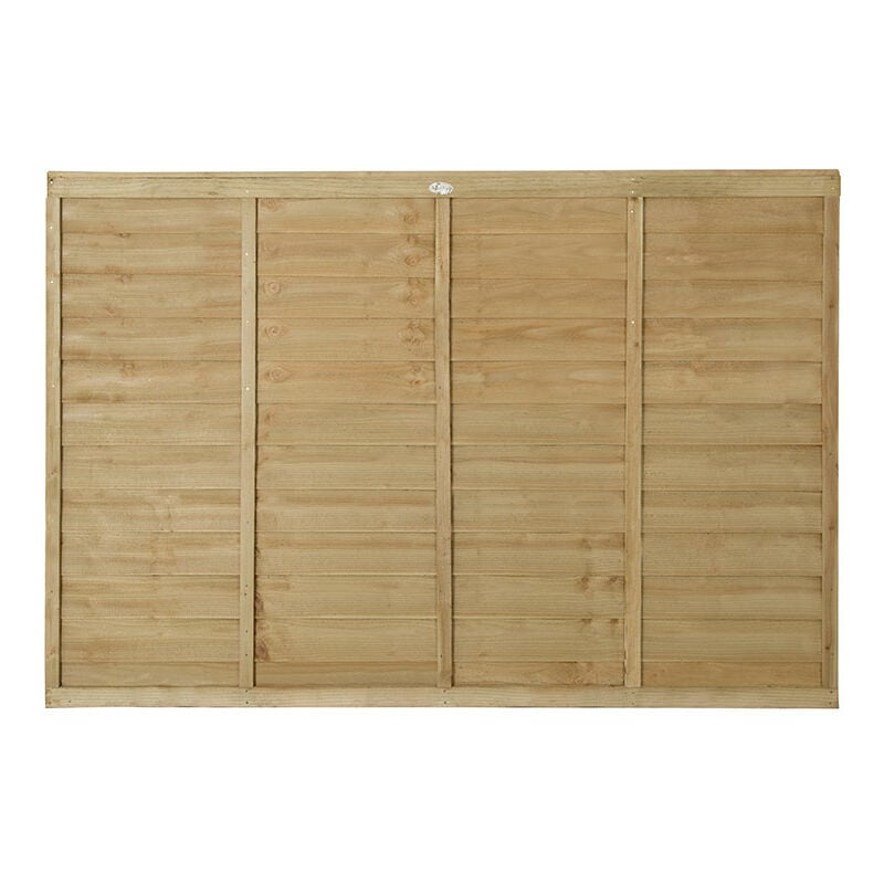 4ft High Forest Pressure Treated Lap Fence Panel