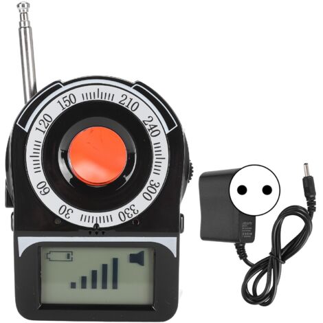 4G GSM GPS-Tracker mit Kamera und Funkfrequenzdetektor, Linsenscanner, 100-240V Netzteil