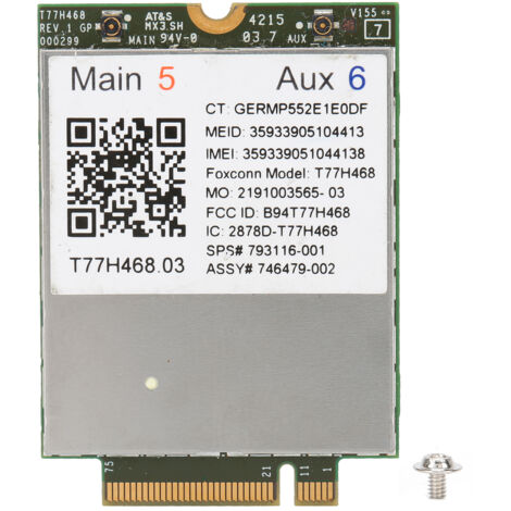 4G LTE Wireless-Netzwerkkarte für HP LT4211, M.2 WWAN-Modul, Teilenummer 793116-001 T77H468