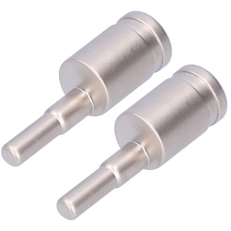 4GA-Kabelreduzierstecker, 2 Stück, reines vernickeltes Kupfer, für Auto-Audioverstärker