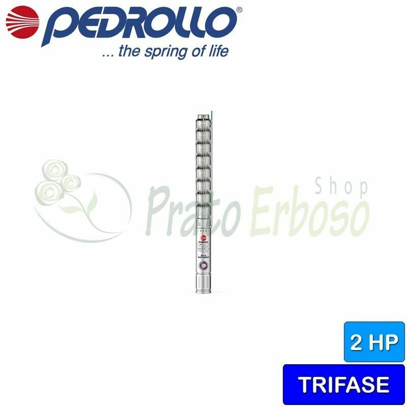 

Pedrollo - 4HR 10/10 - PD - Bomba eléctrica sumergible trifásico de 2 HP