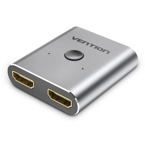 4K 60Hz Bi-Directional HDMI Switch Splitter, 2 Input 1 Output, Compatible with PS5/4, Xbox, Roku, Fire Stick and Switch