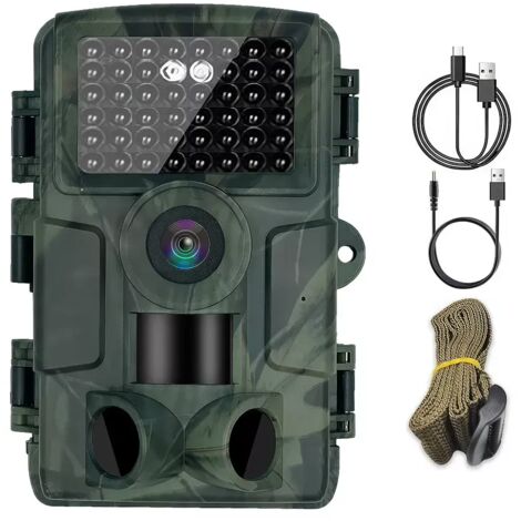 4K 60MP WLAN-Wildkamera mit Nachtsicht-Überwachungskamera - 4K 60MP WLAN-Wildkamera mit Nachtsicht-Überwachungskamera