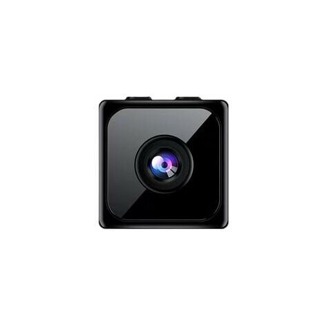 4K HD Mini Caméra Surveillance Interieur sans Fil Enregistrementavec WiFi Detecteur Mouvement Spy Cam Vision Nocturne Mini Camera (Black),2.82.82.9