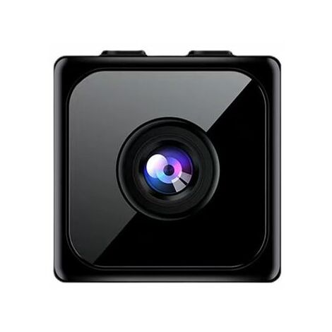 4K HD Mini Caméra Surveillance Interieur sans Fil Enregistrementavec WiFi Detecteur Mouvement Spy Cam Vision Nocturne Mini Camera (Black),2.82.82.9