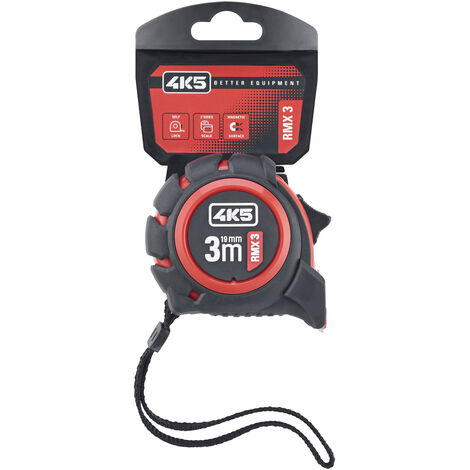 4K5 Tools RMX 3 RollMeter 3m 606.100-3 Maßband   3 m