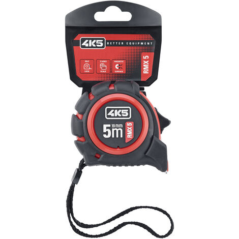 4K5 Tools RMX 5 RollMeter 5m 606.100-5 Maßband   5 m