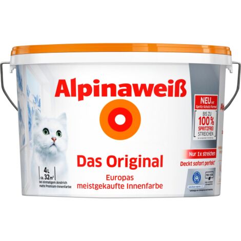 4L Alpinaweiß Das Original Spritzfrei - Alpinaweiss
