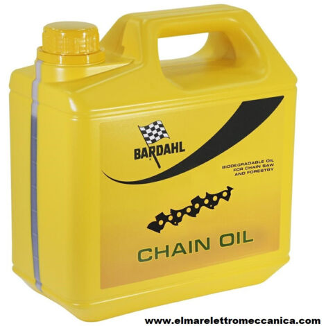 4lt BARDAHL Olio Protettivo CATENA Motosega Biodegradabile VEGETALE