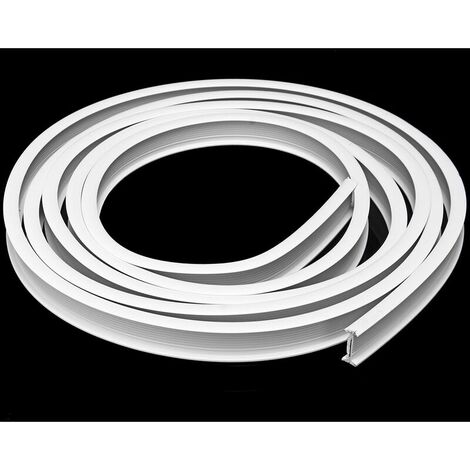 4m Plastic Flexible Curtain Track Runner Rail Wall Ceiling Mounted Fixing WASHER