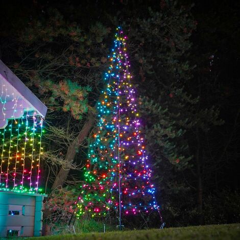 4m Smart App Controlled Twinkly Gen II Christmas Tree Special Edition  Indoor Home Multi Colour Select RGBW