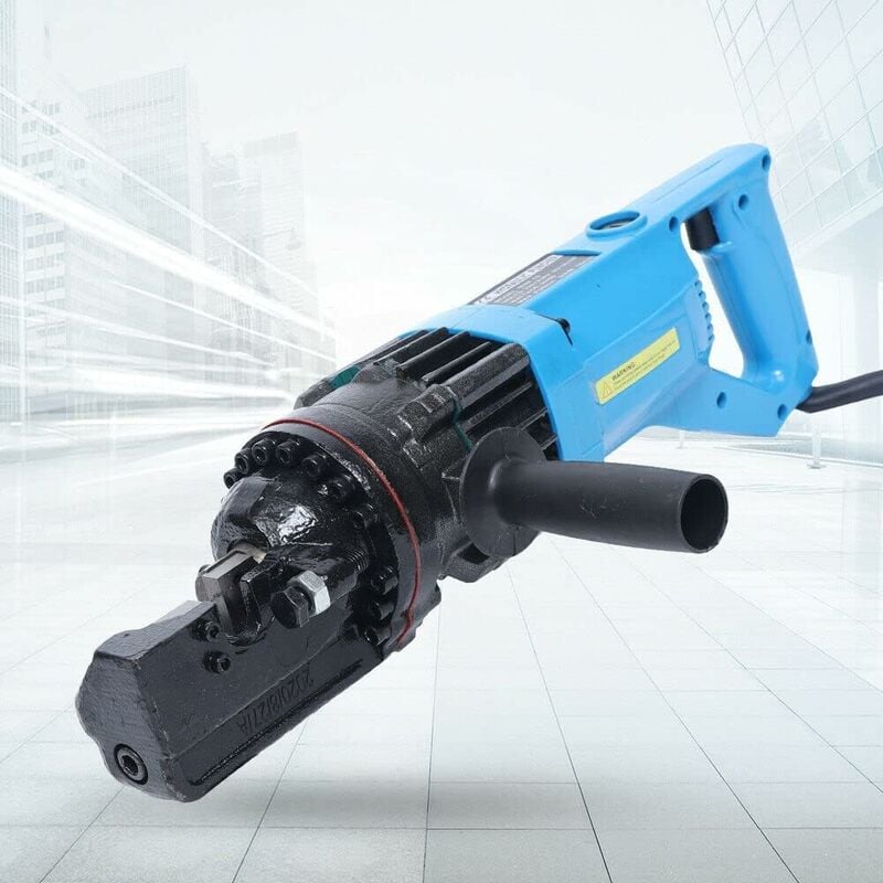 Gojoy - 4mm-Ø16mm Portable Automatisc Coupe-boulon hydraulique Coupe-boulons électrique Rébar Cutter en acier béton 850W 220V avec boîte en fer