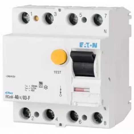 4P 40A 0,03A 10kA Differenzial-Leistungsschalter Typ G/F FRCMM-40/4/003-G/F 187409