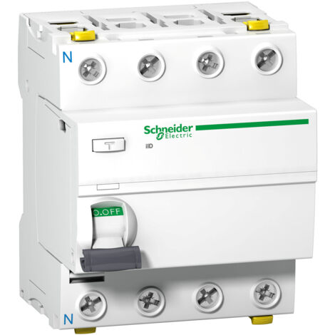 4P 63A 0,03A Differenzialschutzschalter Typ AC iID A9Z11463