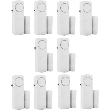 4pc-alarme De Porte Et Fentre 120 Db,dtecteur D'alarme Pour Ouverture De Porte Et De Fentre,scurit De La Maison,capteur Magntique Sans Fil,anti-vo
