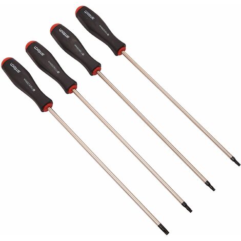 4pc Long Reach Torx Screwdriver Set - L0528