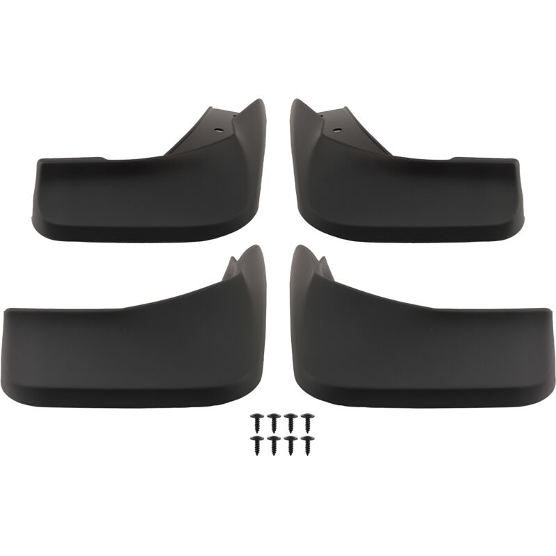 4PC Mud Flaps Guards for Ford Kuga MK2 2013-2018 All Engine SUV Black Protection