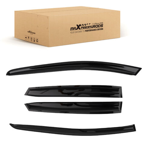 4pc Rain Guard Set for SEAT LEON MK3 2014-2019 5-Door  Hatchback Wind Deflectors
