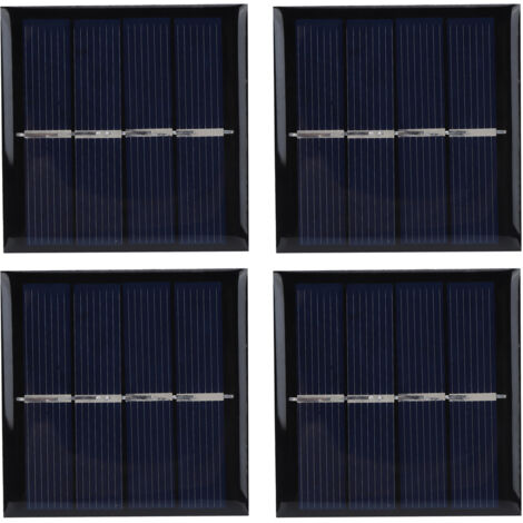 4Pcs 0.45W 2V 58x58mm Solar Panel PET Solar Charger Panel Charging Accessories Solar Power Supplies