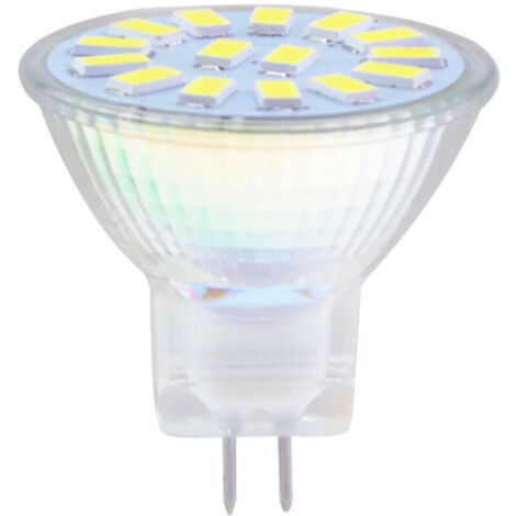 4pcs 12v lumière led tasse basse tension broche projecteur led lumière tasse 12v remplacement lumière halogène blanc 2WW