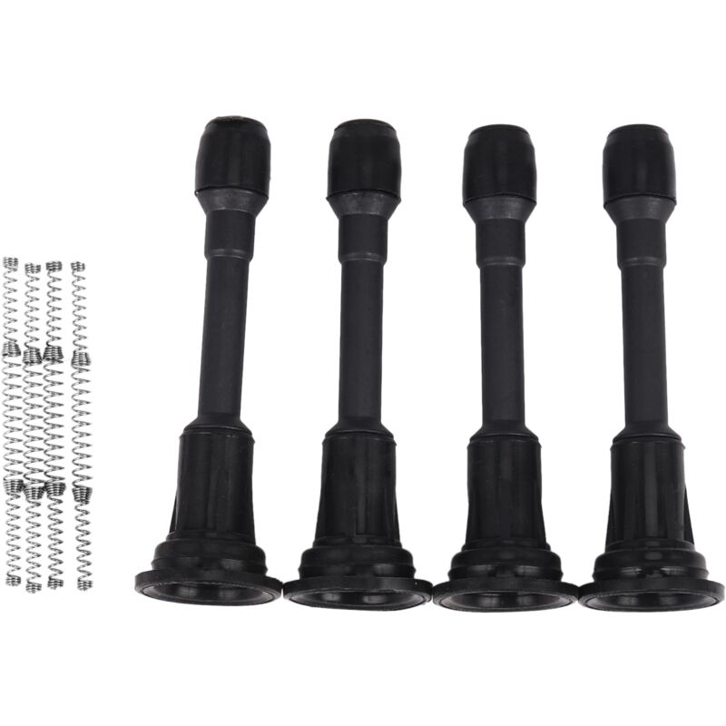 Image of 4Pcs 22448JA00A 22448JA00C Zündspule Stiefel Zündkerze Kappe Fit für ForJUKE MICRA TIIDA