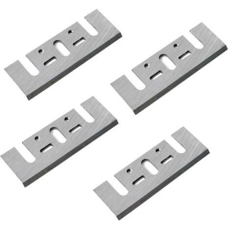 4PCS 3-1/4 Zoll Werkzeug Hobel Klingen Elektrische Hobel Ersatz Klinge HSS Hobel Klinge für Hitachi Ryobi Makita 1900B