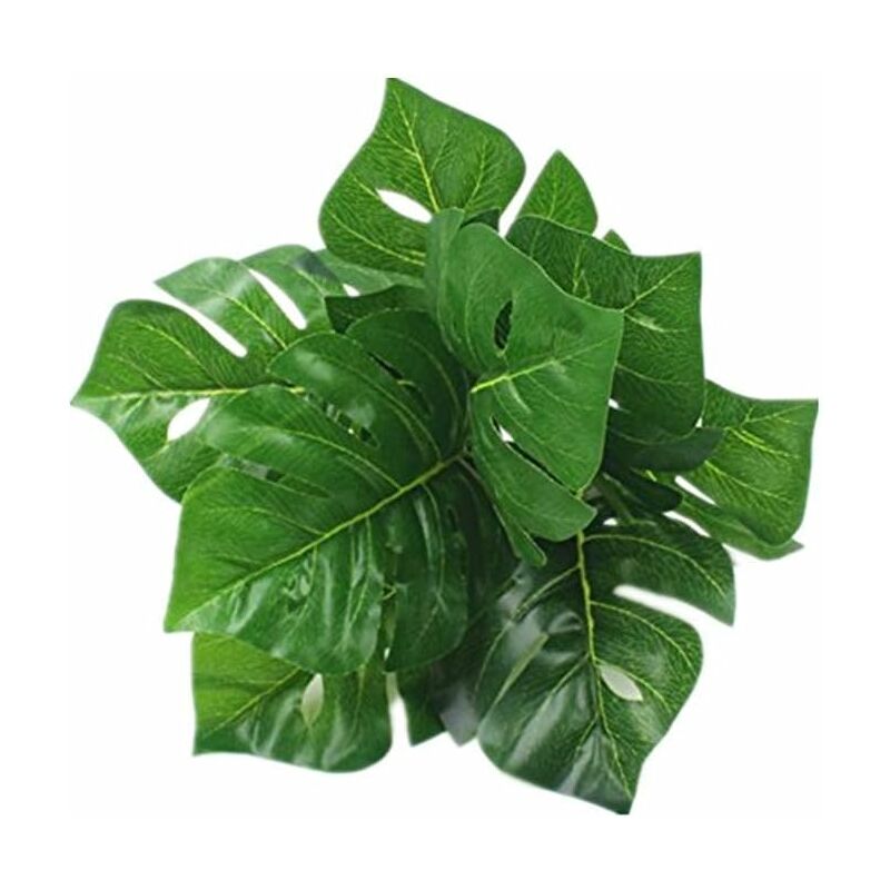 4pcs 9 foglie finte simulazione decorazione