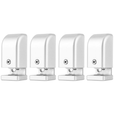 4Pcs Adjustable Sliding Door Stopper Roller Guide Hardware Accessory for Automatic Door