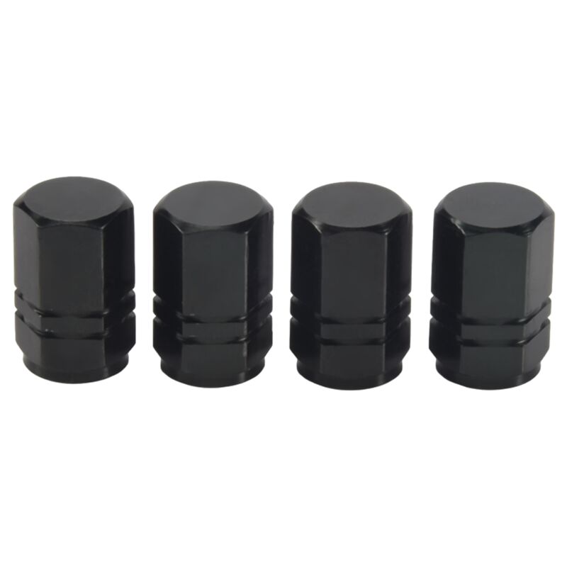 Image of Tlily - 4PCS Aluminium Reifen Rad Felgen Stem Air Ventil Kappen Reifen Abdeckung Auto Lkw Fahrrad