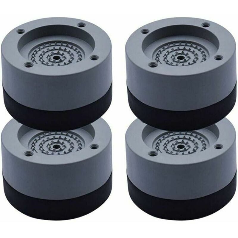 4Pcs Anti Vibration Pads Anti-vibration Pad Universal Washing Machine Feet Stabilizer Pedestal for Washing Machine Reco.ukigerator