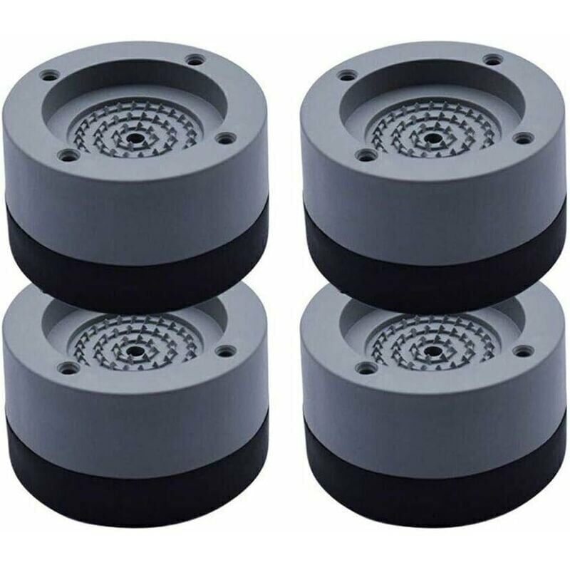 4Pcs Anti-Vibration Pads, Universal Washing Machine Stabilizer Feet, Pedestal for Washing Machines, Refrigerators, etc.