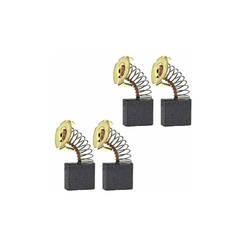 Applicable Maximisez la durée de vie de votre outil - Kit de remplacement 4pcs Balais de Charbon CB204 pour Makita M9001 GA9020KD GA9020S GA9040