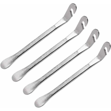 4PCS Bicycle Tire Lever, Manual Tire Changer, Steel Bicycle Tire Lever, Bicycle Tire Remover, Tire Lever Shovel, Bicycle Tool, Wheel Repair Lever Kit