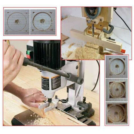 4pcs Bit per trapano a foro quadrato 1/4 5/16 3/8 1/2 Mortizzazione in legno Strutture per la perforazione della perforazione