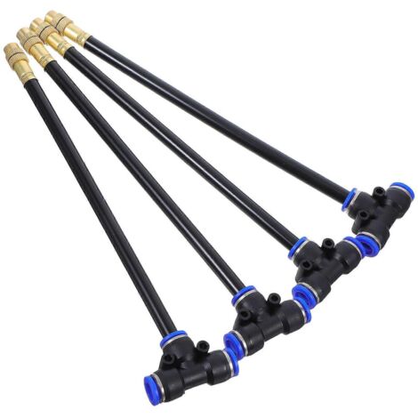 4Pcs Brass Mist Nozzle for Cooling Garden Adjustable Copper Atomizing Sprayer