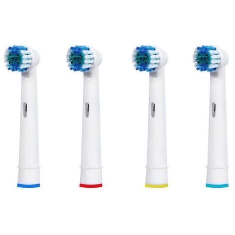 4pcs brossettes Précision Clean Oral B Générique Blanc