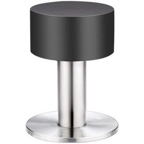 4pcs Butées Porte Adhesive Acier Inoxydable Butoir Arrêts Stoppers Avec Caoutchouc Antichoc pourRuban Adhésif Double Face 3M（40mm）