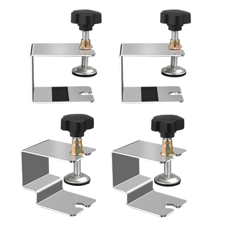 Image of 4PCS c Klemme Schrank Hardware Jig Schublade Befestigungs Clip