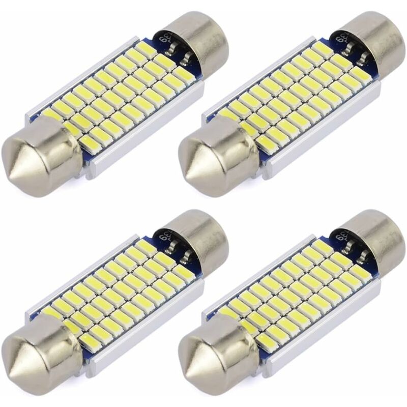 Image of 4pcs 41mm Festoon led C5W Bulbs&hellip;
