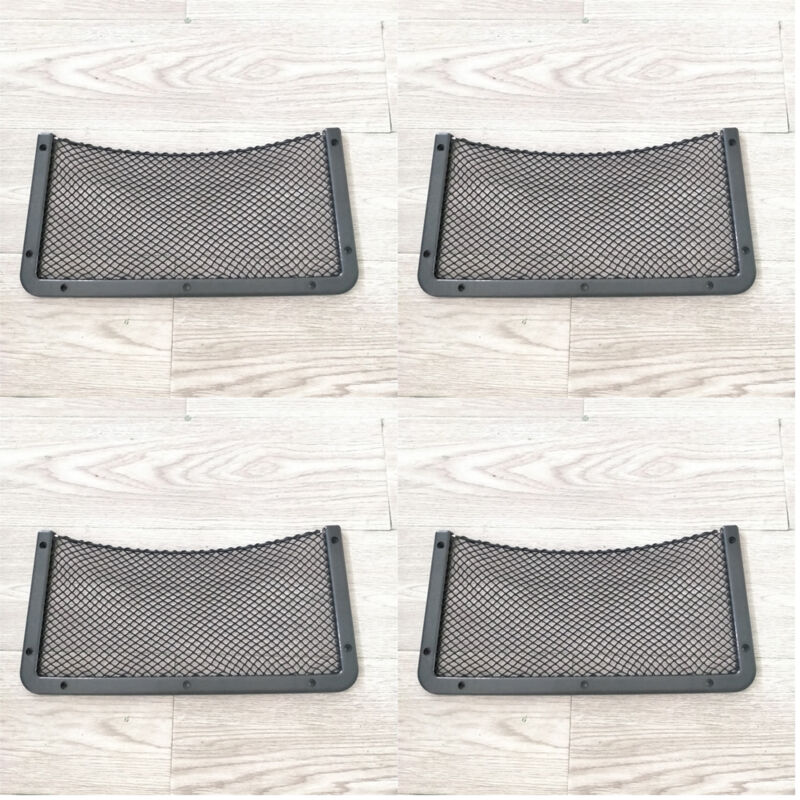 Csparkv - 4PCS Car Storage Net 41.5x21.5CM Car Pocket Organizer Bag for Utensils/RVs/Boats/Home Elastic Net