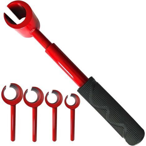 4pcs Clé de réglage de l'écart de charnière pour le réglage de charnière de porte lourde résidentielle et commerciale, clé de réparation de charnière,14mm/18mm/23mm/25mm
