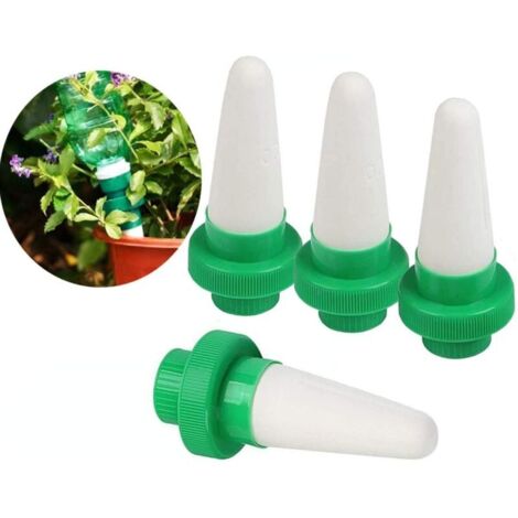 4Pcs Dispositifs d'Arrosage Automatique, Irrigation Goutte à Goutte pour Plantes d'Intérieur et de Jardin