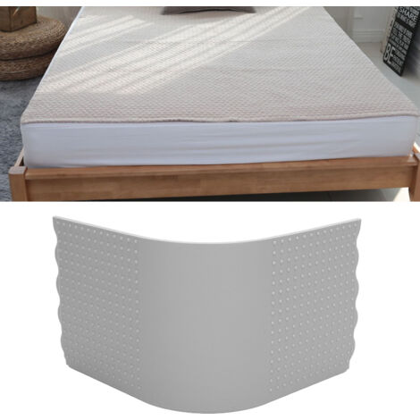 4pcs Dispositifs de Fixation de Drap en Silicone Gris - 13x10cm - Anti-Dérapant, Universel pour Matelas