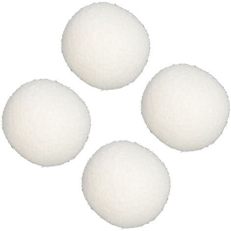4pcs Écume Élimination de la balle réutilisable Absorbant d'huile Absorbant des boules d'éponge pour les piscines Spas à bain à remous