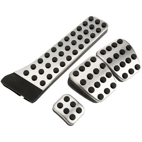 4pcs Edelstahl Pedal für W202 W203 W204 W124 W210 W211 W212 W218 X204 R172 R231 CE Cls Slk