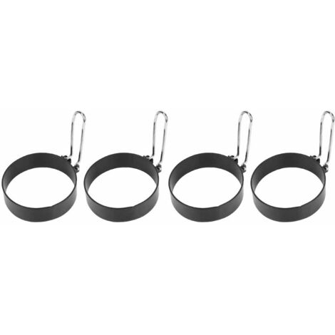 4PCS Egg Ring Stainless Steel Fried Egg Shaper Pancake Maker Mould Mold Kitchen Cooking Tool