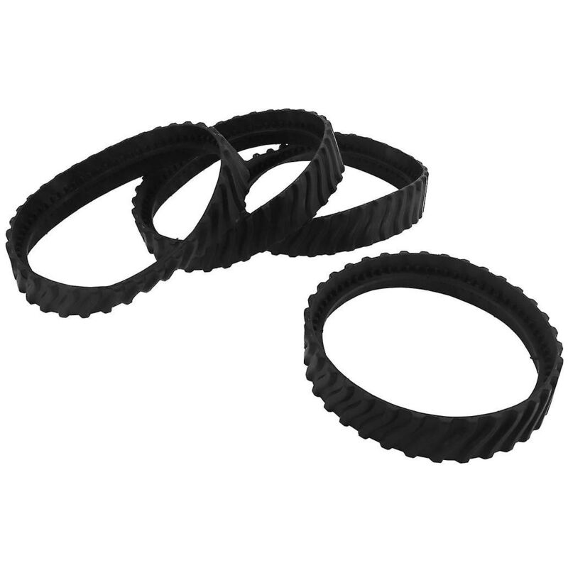 Fei Yu - Lot de 4 chenilles en caoutchouc robustes de rechange pour nettoyeur de piscine enterrée Zodiac Mx8 Elite Mx