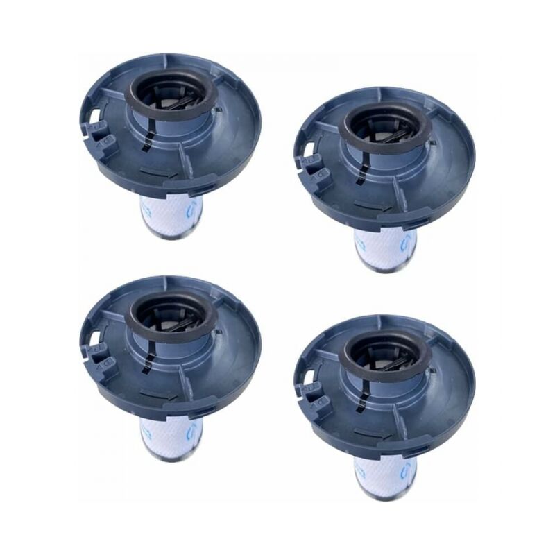4pcs Filtre à cartouche compatible pour aspirateur RH9890WO/RH9879WO/X-FORCE FLEX ZR009007